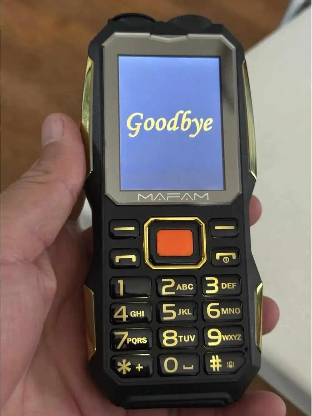 Mafam Phone M2, Works Unknown Carrier